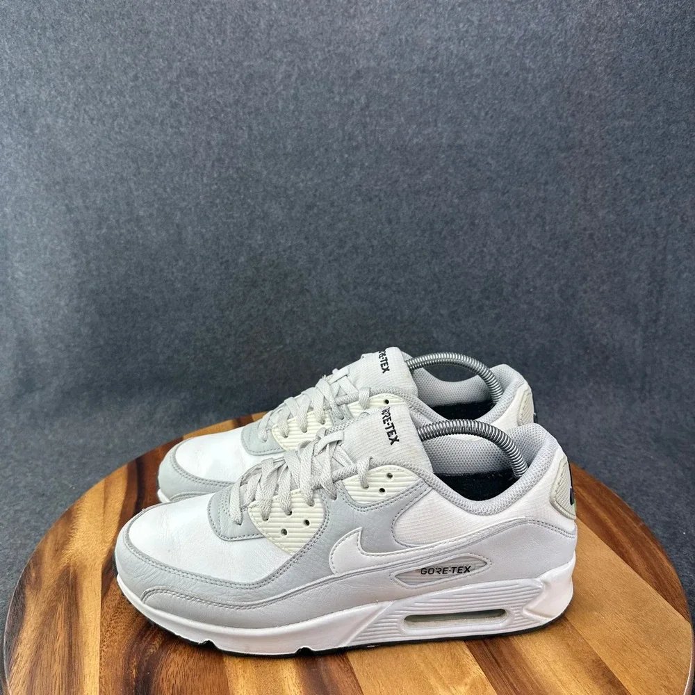 Nike Air Max 90 GTX Gore-Tex Photon Dust Grey Fog White DJ9779-003 Men's Sz 9.5